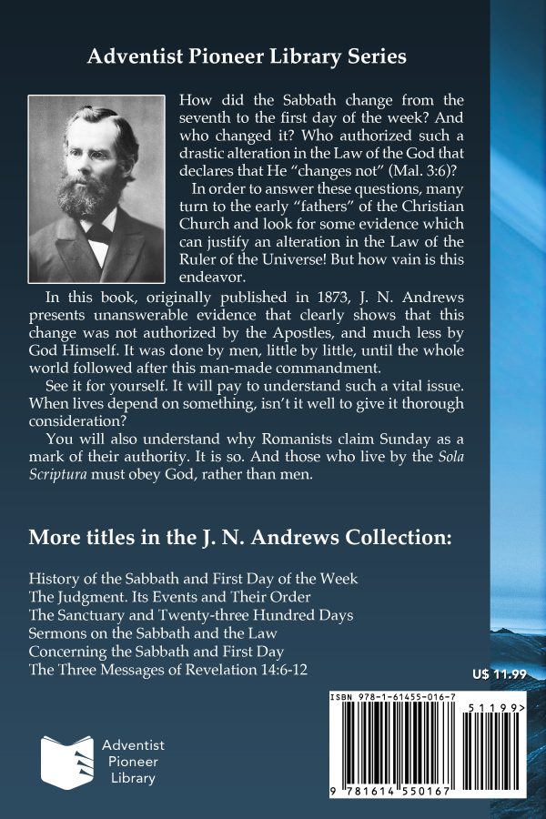 The Complete Testimony of the Fathers of the First Three Centuries Concerning the Sabbath and First Day - Image 3