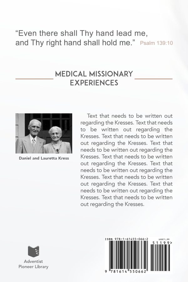 Under the Guiding Hand: Life Experiences of the Doctors Kress - Image 3