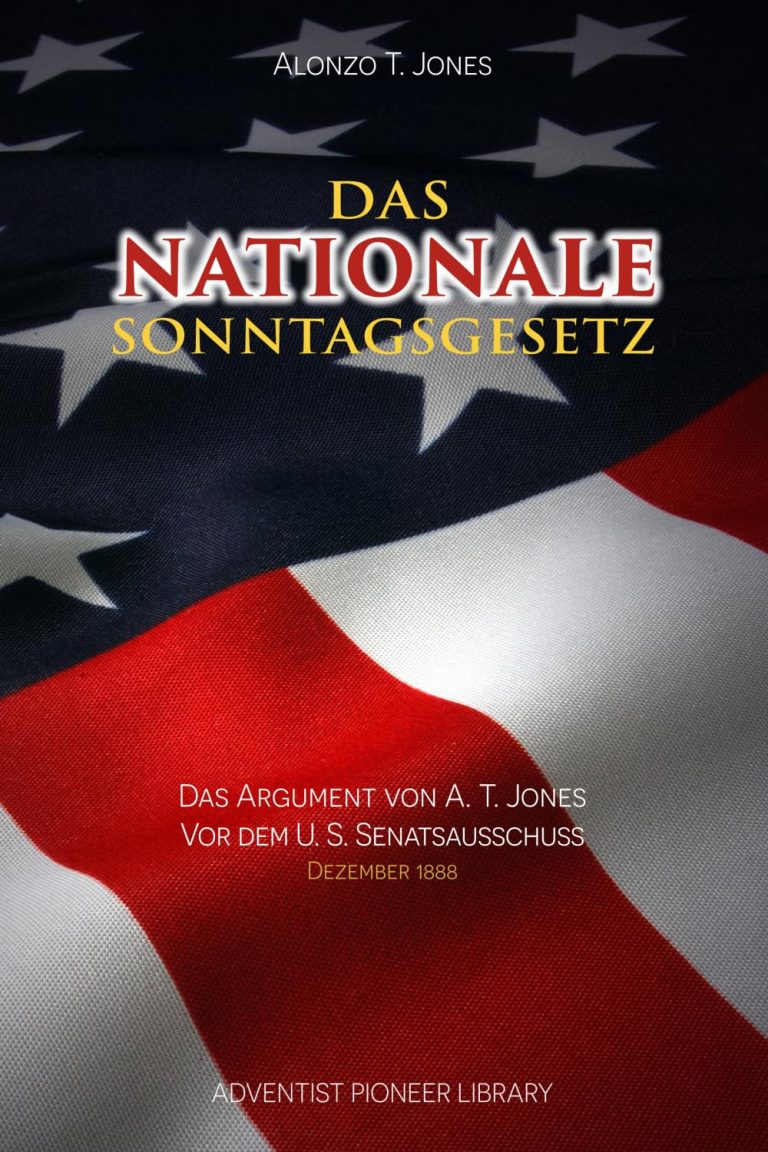 Das Nationale Sonntagsgesetz